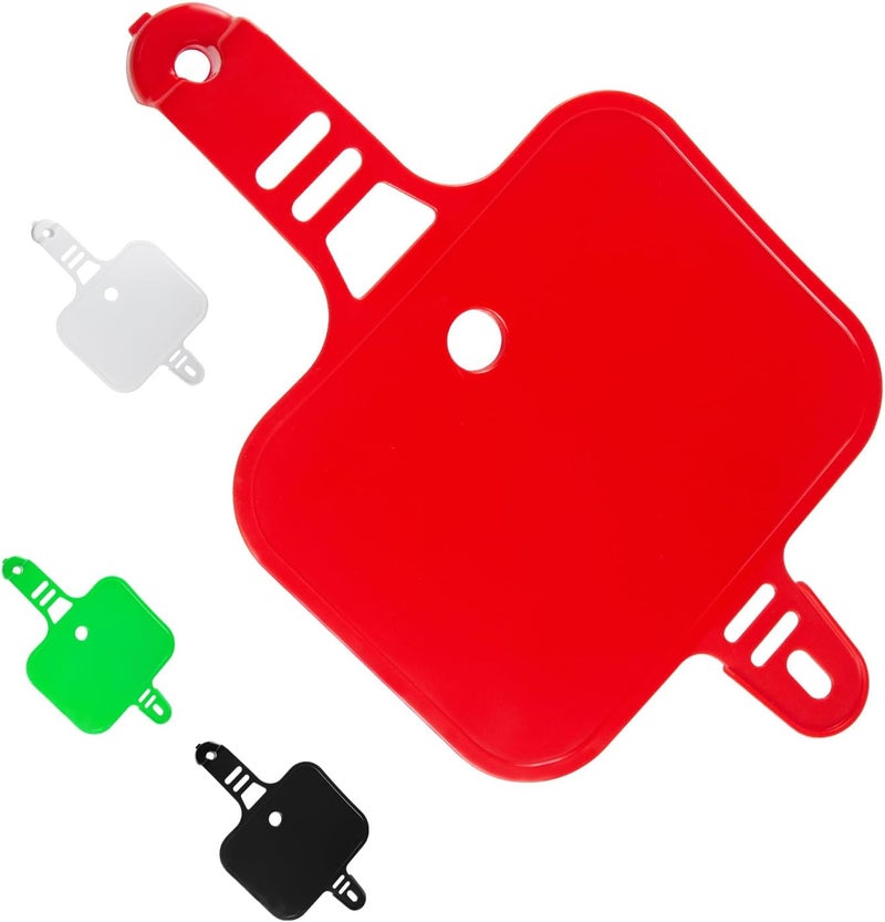 amavoler Fairing Plastic Number Plate Aftermarket Replacement Parts Fits for 50cc 70cc 90cc 110cc 125cc 150cc Dirt Pit Bikes CRF50 XR50 Motorcycle Parts. (Red) - Image 1